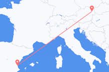 Flights from Valencia to Vienna