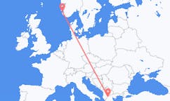 Flights from Stavanger, Norway to Kastoria, Greece