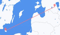 Fly fra Tartu til Bornholm