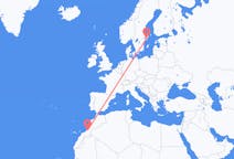 Flights from Guelmim, Morocco to Stockholm, Sweden