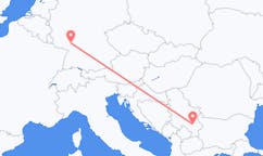 Flyg från Mannheim, Tyskland till staden Niš, Serbien