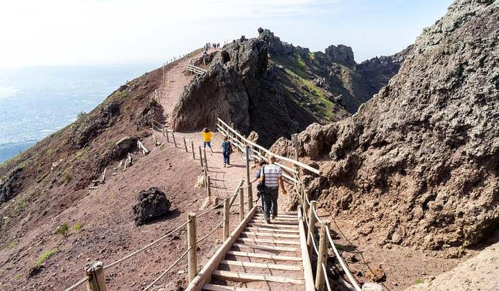 Mount Vesuvius & Wine Tasting with Lunch Private Tour from Amalfi Coast