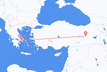 Flyreiser fra Bingöl, til Athen