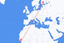 Flights from Conakry to Helsinki