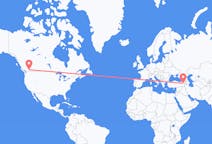 Flights from Kelowna, Canada to Ağrı, Turkey