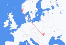 Flyrejser fra Cluj Napoca til Stavanger