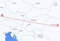 出发地 罗马尼亚从 特尔古穆列什目的地 德国慕尼黑的航班