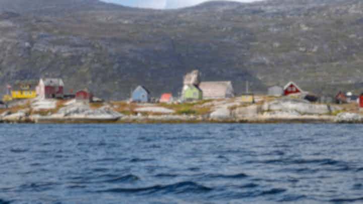 Loty z Sørvágur, Wyspy Owcze do Nanortalika, Grenlandia