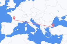 Flyg från Bergerac, Frankrike till Istanbul, Turkiet