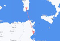 Flyreiser fra Sfax, Tunisia til Cagliari, Italia