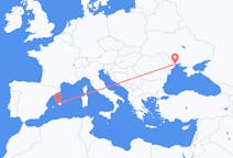 Flights from Palma de Mallorca, Spain to Odessa, Ukraine