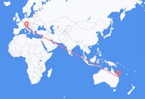 Flights from Hervey Bay, Australia to Florence, Italy