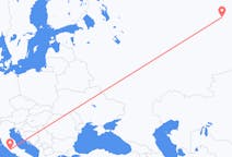 Fly fra Sovetsky til Roma