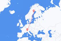 Flights from Skellefteå to Milan