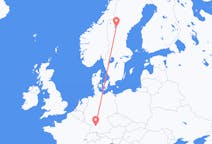 Flyreiser fra Östersund, Sverige til Stuttgart, Tyskland