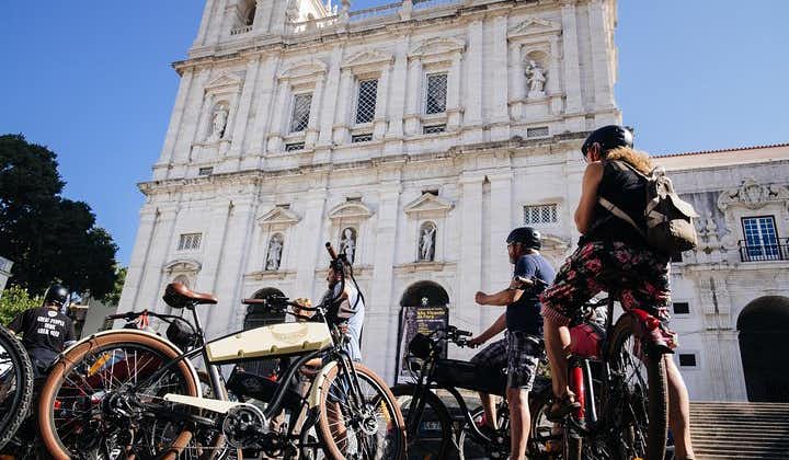 Tour über Hügel Lissabons mit Elektro-Fahrrad