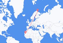 Flyg från Atar, Mauretanien till Kirkenes, Norge
