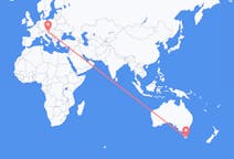 Vols d’Hobart, Australie pour Graz, Autriche
