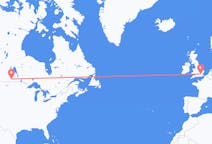 Flights from Brandon, Canada to London, England