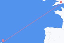 Vols depuis la ville de Bournemouth vers la ville de Terceira