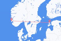 Loty z miasta Kardla do miasta Haugesund