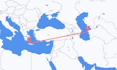 Flights from Türkmenbaşy to Chania
