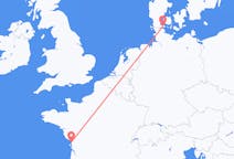 出发地 丹麦出发地 森纳堡目的地 法国拉罗歇尔的航班