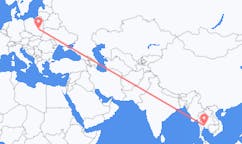 Flyreiser fra Bangkok, til Radom