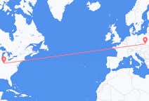 美国出发地 印第安納波利斯飞往美国飞往 克拉科夫的航班