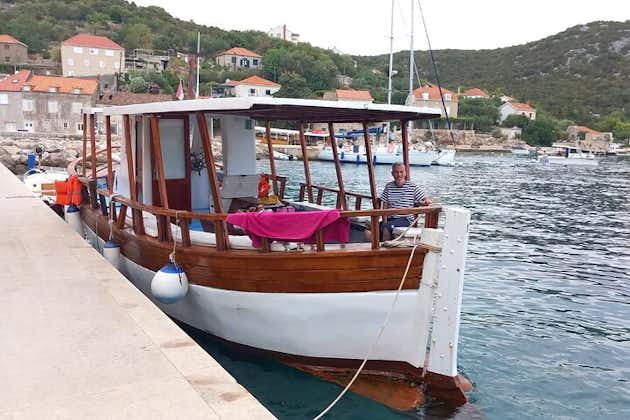 Excursion en bateau vers les grottes bleues et les trois vertes au départ de Dubrovnik