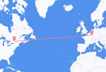 Flyreiser fra Ottawa, til Luxemburg