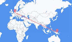 Flyreiser fra Wewak, Papua Ny-Guinea til Münster, Tyskland