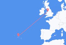 Flights from Graciosa, Portugal to Liverpool, the United Kingdom