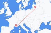 Flights from Marseille to Kaunas