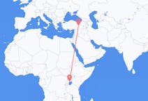 Flyreiser fra Entebbe, Uganda til Elazığ, Tyrkia