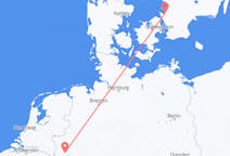 Flyg från Düsseldorf, Tyskland till Ängelholm, Sverige
