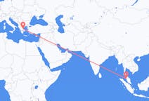 Flüge von Penang, Malaysia nach Volos, Griechenland