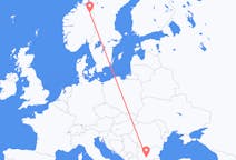 Flights from Røros, Norway to Plovdiv, Bulgaria