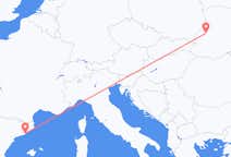 Рейсы из Львова, Украина в Барселону, Испания