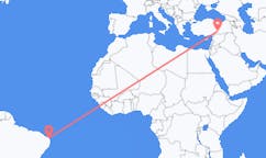 Flights from Natal to Adıyaman