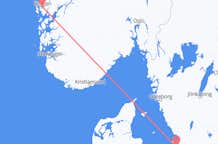 Flights from Angelholm to Bergen