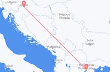 Flüge von Zagreb, Kroatien nach Thessaloniki, Griechenland