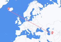 Flights from Ashgabat to Reykjavík