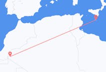 Flyreiser fra Tindouf, til Malta