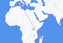 Flights from Antananarivo, Madagascar to Pantelleria, Italy