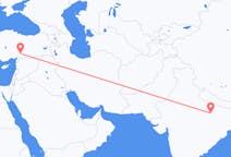 Fly fra Varanasi til Kahramanmaraş