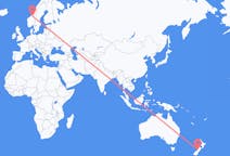 Flights from Hokitika, New Zealand to Trondheim, Norway