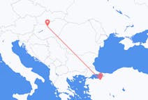 Loty z miasta Bursa do miasta Budapeszt