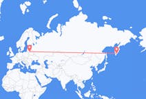 Flights from Petropavlovsk-Kamchatsky, Russia to Vilnius, Lithuania