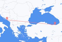 Flyreiser fra Dubrovnik, Kroatia til Trabzon, Tyrkia